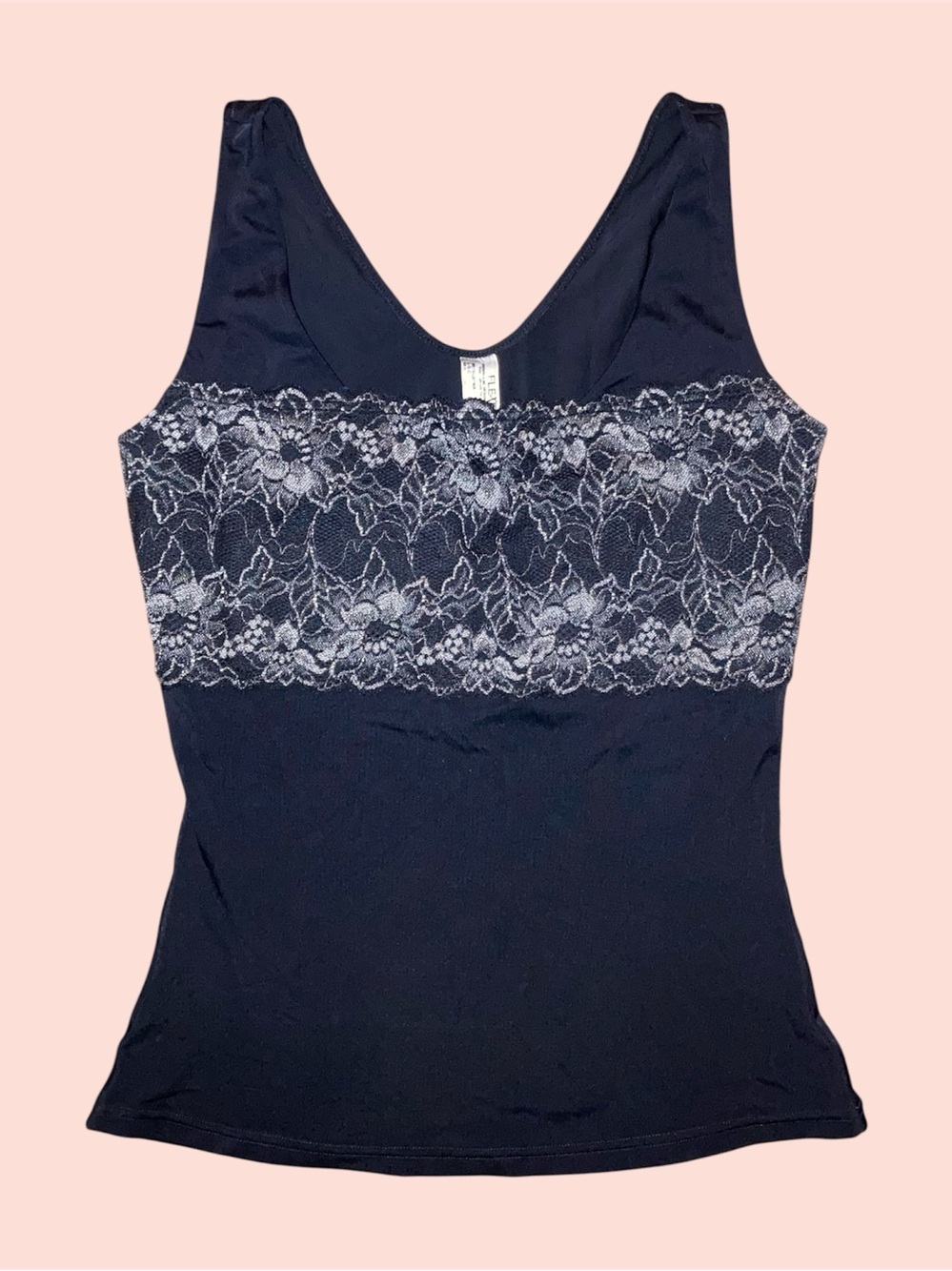Black Lace Tank Top